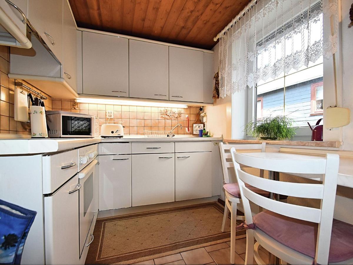 Apartment In Thuringian Forest With Garden Schwarzatal ภายนอก รูปภาพ