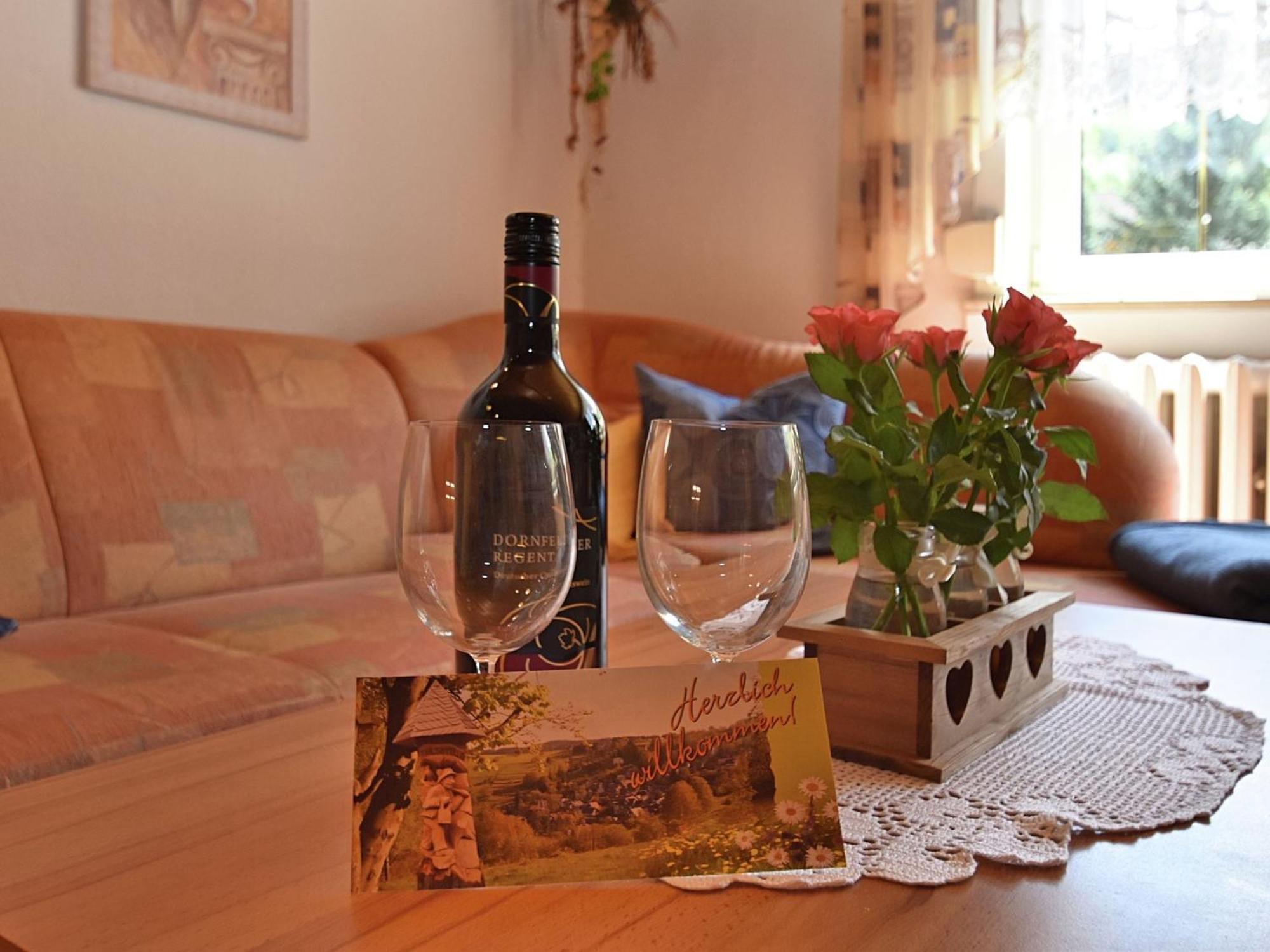 Apartment In Thuringian Forest With Garden Schwarzatal ภายนอก รูปภาพ