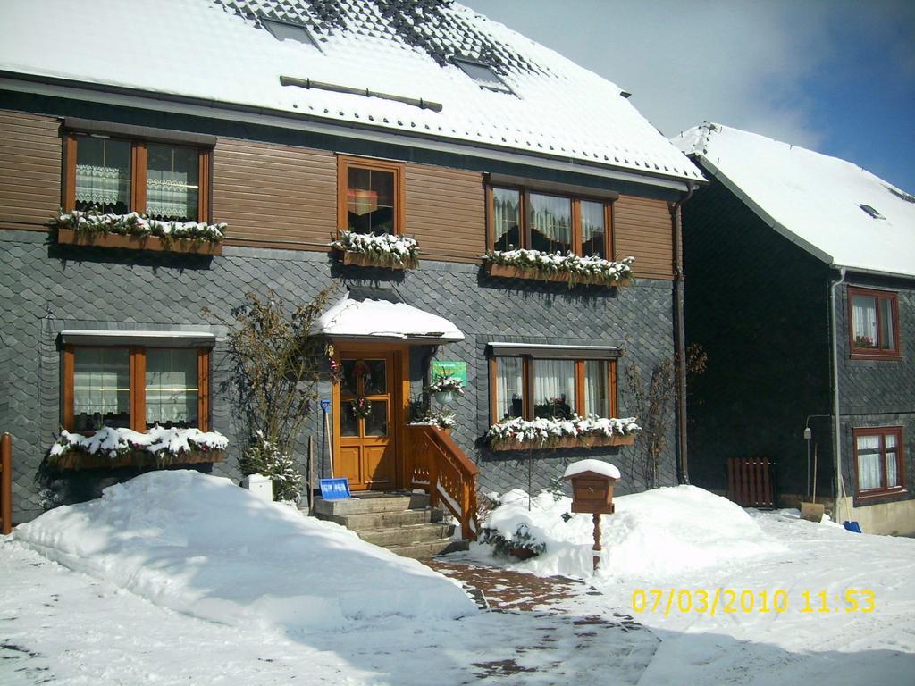 Apartment In Thuringian Forest With Garden Schwarzatal ภายนอก รูปภาพ
